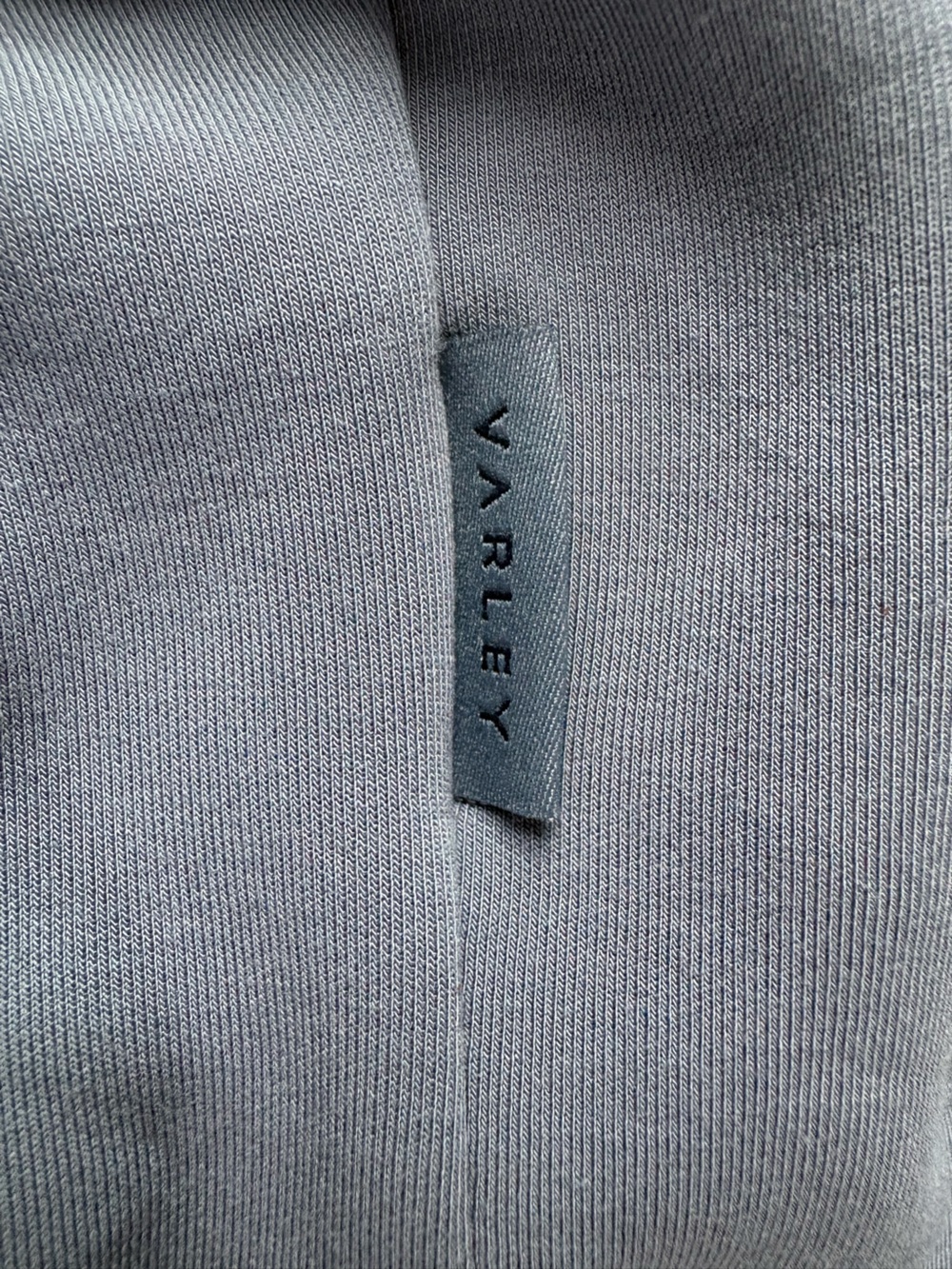Varley Loretta DoubleSoft Half-Zip Sweater Vest in Stone Blue Size Small - Picture 11 of 15